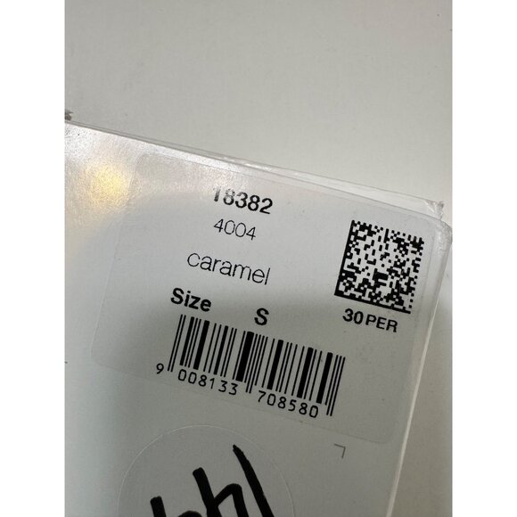 Waldorf Individual 10 Tights Size Small Caramel Ultra Sheer Mat Look NWB $80 - Picture 6 of 6
